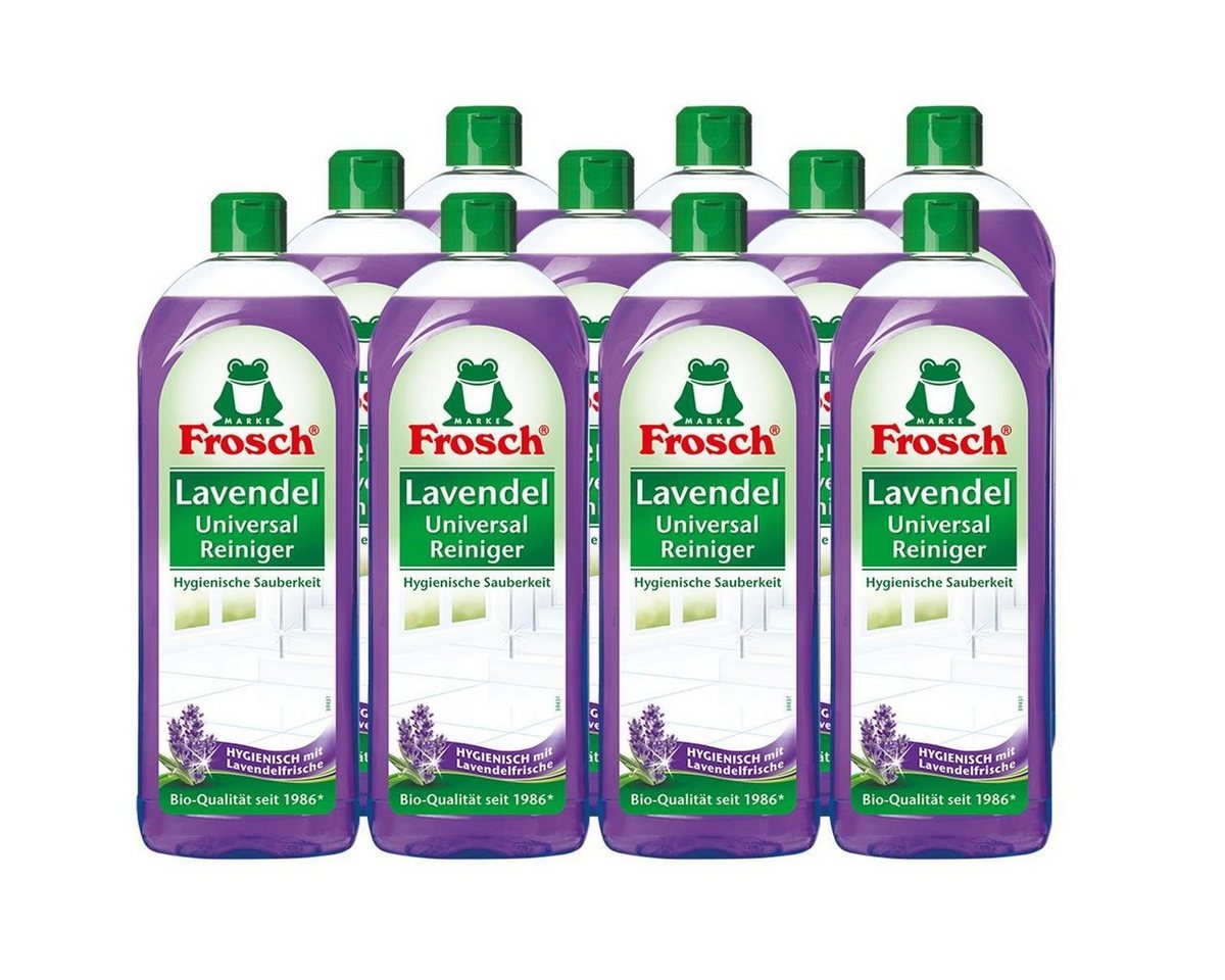 FROSCH 10x Frosch Lavendel Universal-Reiniger 750 ml Allzweckreiniger FROSCH 10x Frosch Lavendel Universal-Reiniger 750 ml Allzweckreiniger von FROSCH