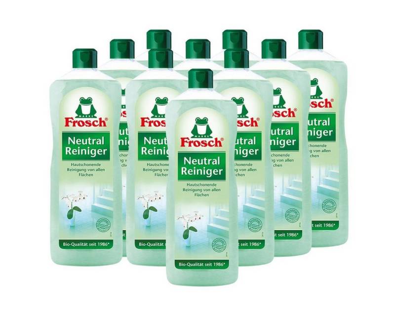 FROSCH 10x Frosch Neutral Reiniger1 Liter Allzweckreiniger von FROSCH