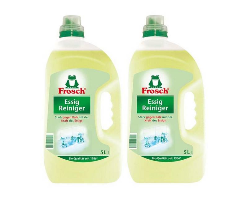 FROSCH 2x Frosch Essig Reiniger 5 Liter Allzweckreiniger von FROSCH