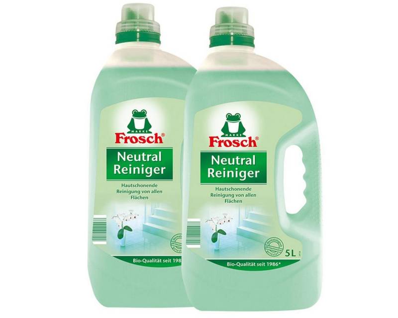FROSCH 2x Frosch Neutral Reiniger 5 Liter Allzweckreiniger von FROSCH