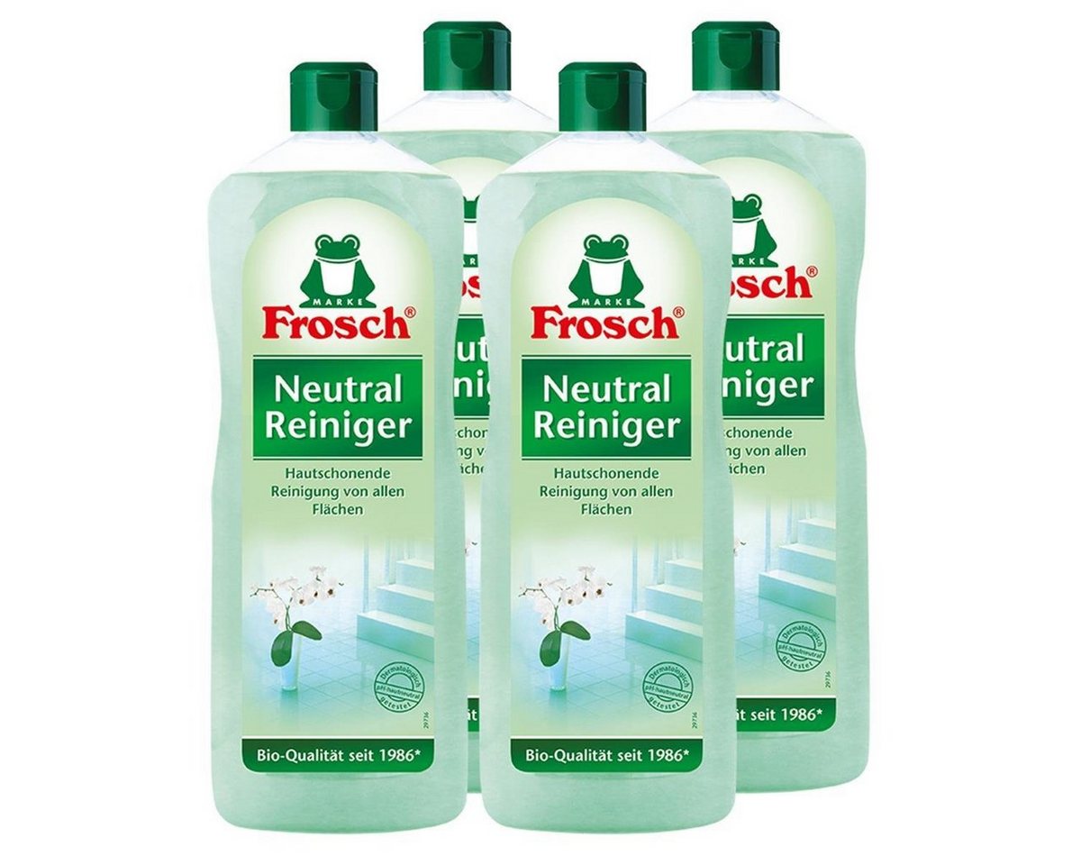 FROSCH 4x Frosch Neutral Reiniger1 Liter Allzweckreiniger von FROSCH