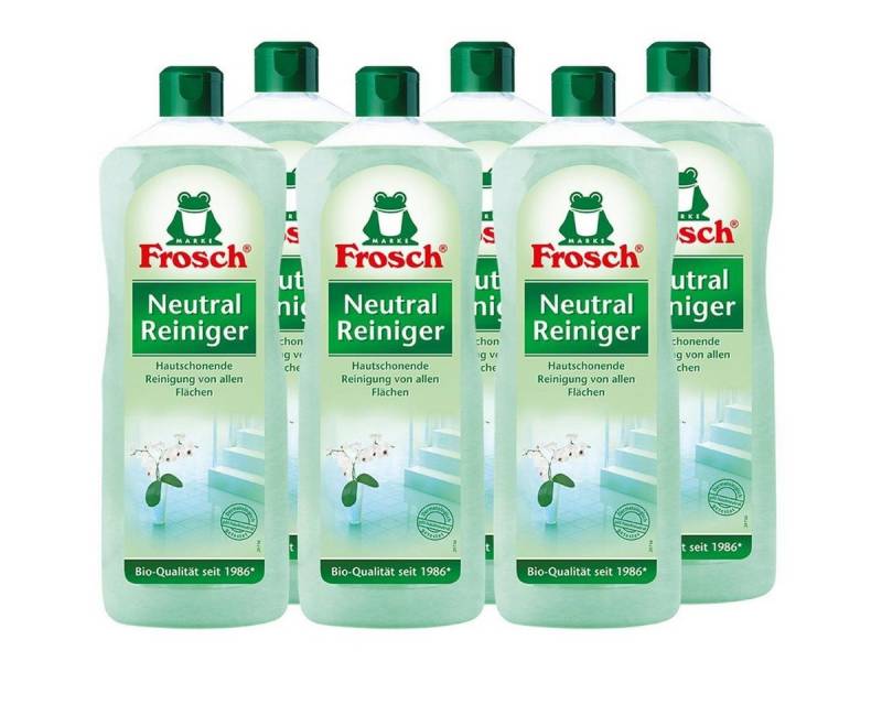 FROSCH 6x Frosch Neutral Reiniger1 Liter Allzweckreiniger von FROSCH