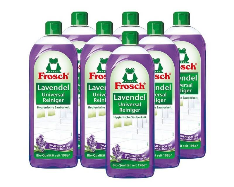 FROSCH 7x Frosch Lavendel Universal-Reiniger 750 ml Allzweckreiniger von FROSCH