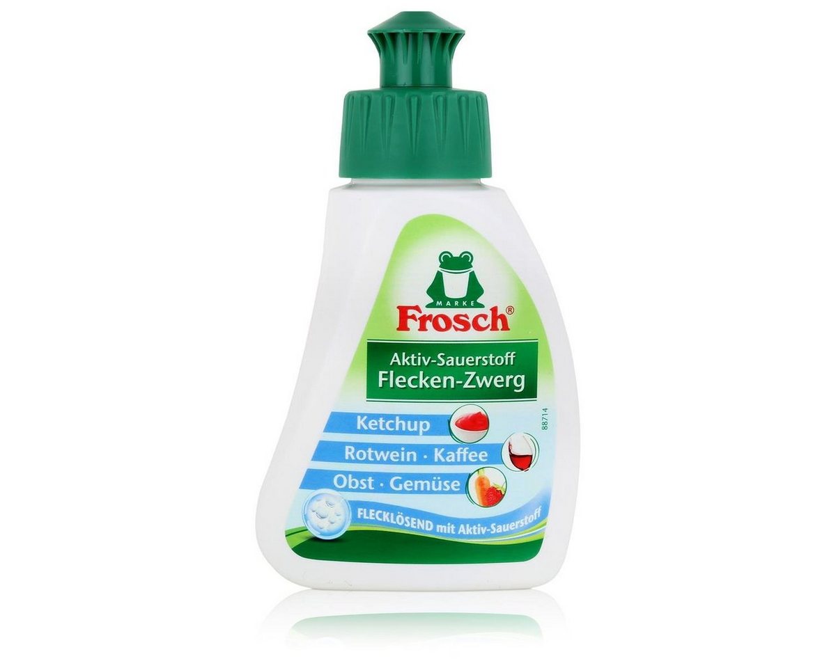 FROSCH Frosch Aktiv-Sauerstoff Fleck-Entferner 75 ml - Flecklösend mit Aktiv- Fleckentferner von FROSCH