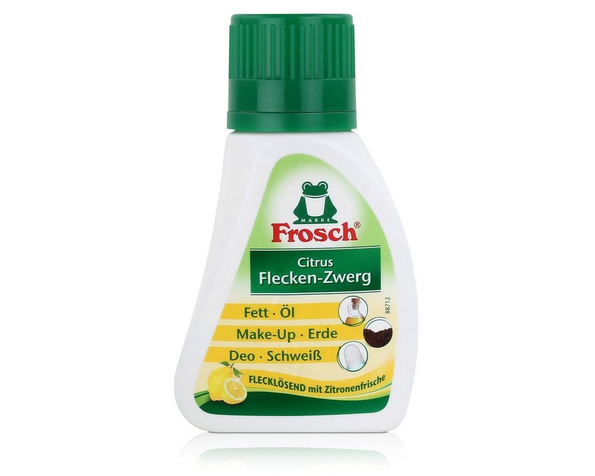FROSCH Frosch Citrus Fleck-Entferner 75 ml - Flecklösend mit Zitrone Fleckentferner von FROSCH