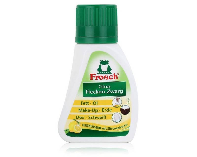 FROSCH Frosch Citrus Fleck-Entferner 75 ml - Flecklösend mit Zitrone Fleckentferner von FROSCH