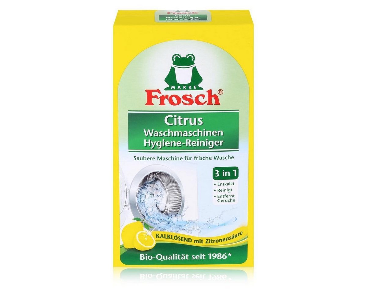 FROSCH Frosch Citrus Waschmaschinen Hygiene-Reiniger 250g - Kalklösend Spezialwaschmittel von FROSCH