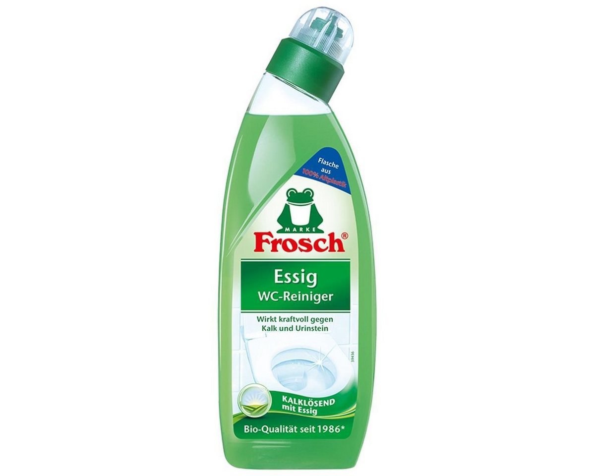 FROSCH Frosch Essig WC-Reiniger 750 ml - Kalklösend mit Essig WC-Reiniger von FROSCH