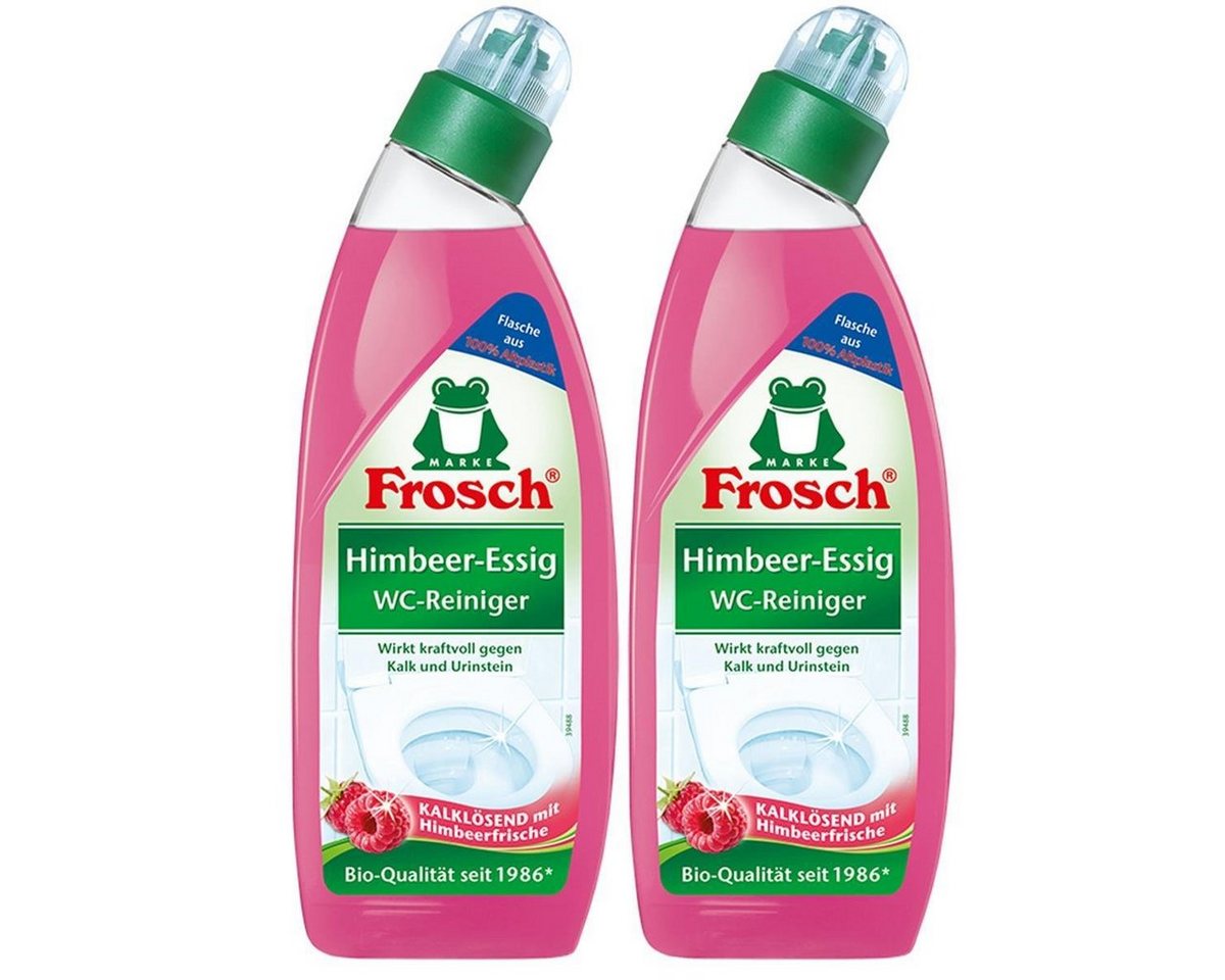 FROSCH Frosch Himbeer-Essig WC-Reiniger 750 ml - Gegen Kalk und Urinstein (2e WC-Reiniger FROSCH Frosch Himbeer-Essig WC-Reiniger 750 ml - Gegen Kalk und Urinstein (2e WC-Reiniger von FROSCH