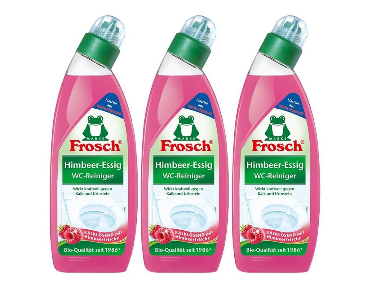 FROSCH Frosch Himbeer-Essig WC-Reiniger 750 ml - Gegen Kalk und Urinstein (3e WC-Reiniger FROSCH Frosch Himbeer-Essig WC-Reiniger 750 ml - Gegen Kalk und Urinstein (3e WC-Reiniger von FROSCH