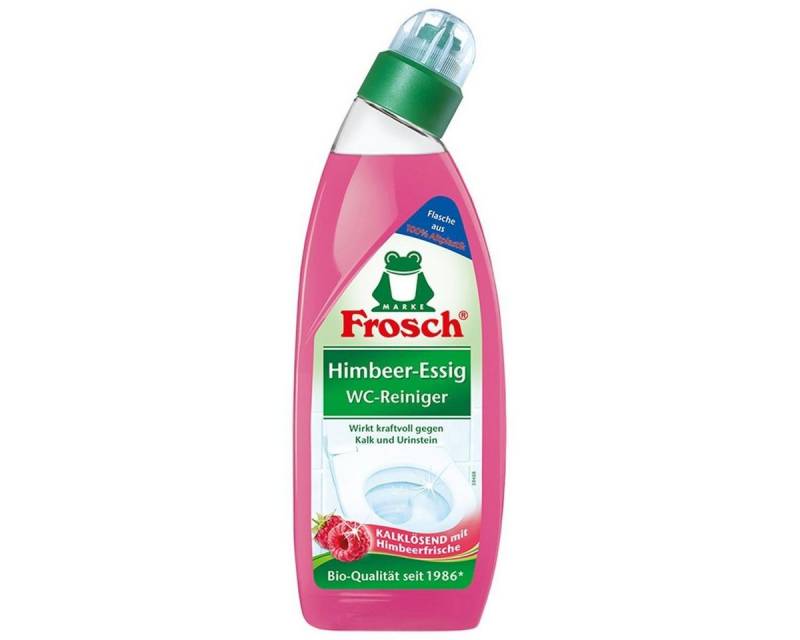 FROSCH Frosch Himbeer-Essig WC-Reiniger 750 ml - Gegen Kalk und Urinstein WC-Reiniger von FROSCH
