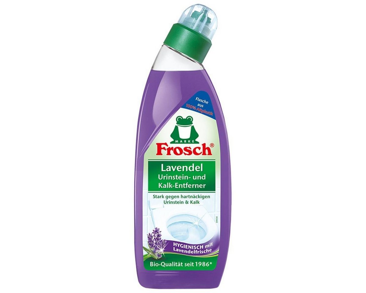 FROSCH Frosch Lavendel Urinstein- und Kalk-Entferner 750 ml - Hygienisch mit WC-Reiniger FROSCH Frosch Lavendel Urinstein- und Kalk-Entferner 750 ml - Hygienisch mit WC-Reiniger von FROSCH