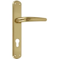 Frosio Bortolo - Maniglia gold glänzend mit Plakette Q8/FY von FROSIO BORTOLO