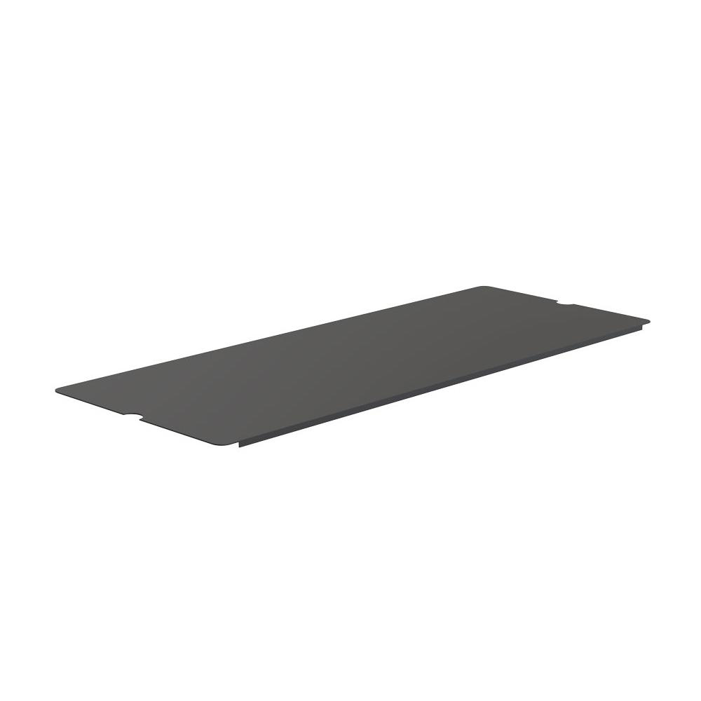 FROST - Bukto Platte für Kleiderständer mit Rollen 100cm - schwarz/LxBxH 96,8x38x0,8cm von FROST