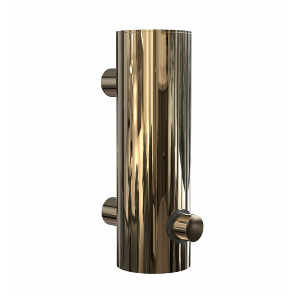 FROST - Nova Seifenspender für Wandmontage - gold/HxØ 19,6x6,3cm/T 10cm von FROST