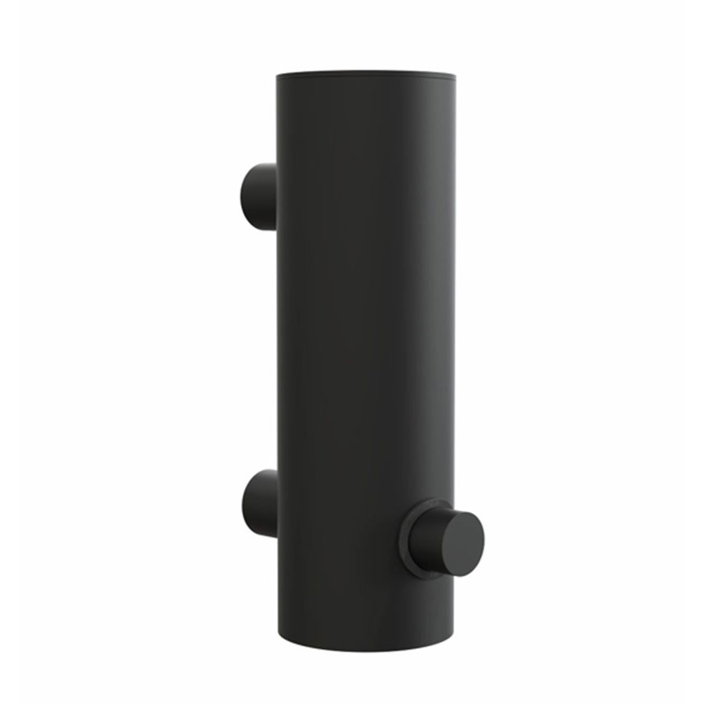 FROST - Nova Seifenspender für Wandmontage - schwarz/HxØ 19,6x6,3cm/T 10cm von FROST