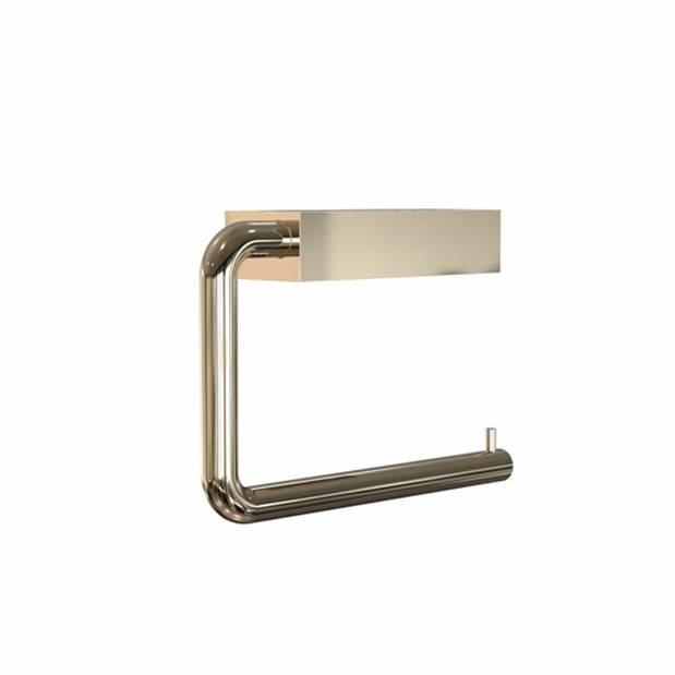 FROST - Quadra WC-Rollenhalter - gold/BxHxT 14,5x10x3,6cm von FROST