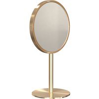 Frost - Nova2 Kosmetikspiegel mit 5-fach Vergrößerung 1943, gold gebürstet Frost - Nova2 Kosmetikspiegel mit 5-fach Vergrößerung 1943, gold gebürstet von FROST