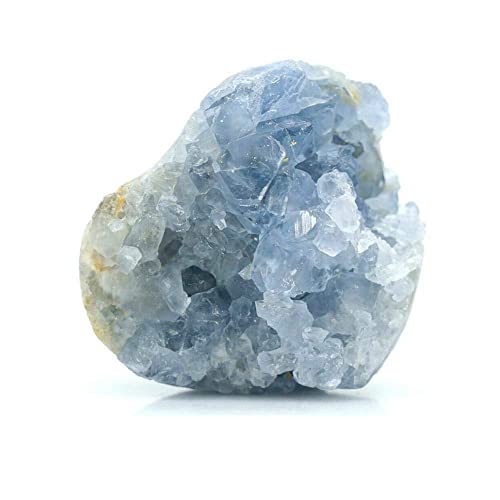 FROVOL Lapis Kyanit Blau Kristall Loch Natürliche Blau Celestit Kristall Cluster Mineral Exemplar Für Dekoration Exemplar Mineral von FROVOL