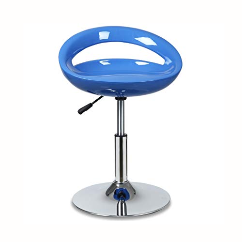 Hocker auf Rollen Barhocker 360 Grad drehbar höhenverstellbar Barhocker mit Rückenlehne Moderner Tresenhocker Barstühle für Küchentheke Kneipe Frühstücksbar und Heimbarhocker 39-55cm/60-80cm Hallo von FRTBVNHC