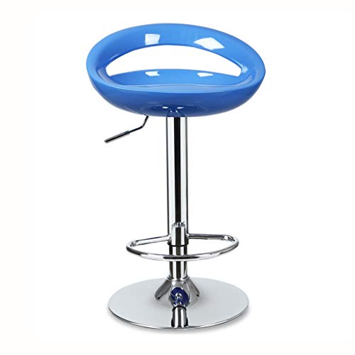 Hocker auf Rollen Barhocker 360 Grad drehbar höhenverstellbar Barhocker mit Rückenlehne Moderner Tresenhocker Barstühle für Küchentheke Kneipe Frühstücksbar und Heimbarhocker 39-55cm/60-80cm Hallo von FRTBVNHC