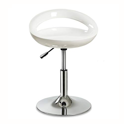 Hocker auf Rollen Barhocker 360 Grad drehbar höhenverstellbar Barhocker mit Rückenlehne Moderner Tresenhocker Barstühle für Küchentheke Kneipe Frühstücksbar und Heimbarhocker 39-55cm/60-80cm Hallo von FRTBVNHC