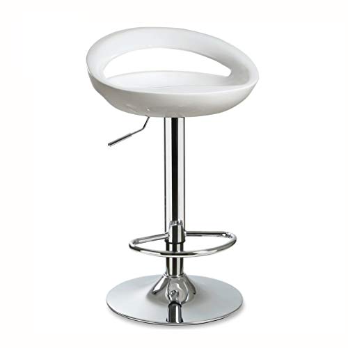 Hocker auf Rollen Barhocker 360 Grad drehbar höhenverstellbar Barhocker mit Rückenlehne Moderner Tresenhocker Barstühle für Küchentheke Kneipe Frühstücksbar und Heimbarhocker 39-55cm/60-80cm Hallo von FRTBVNHC