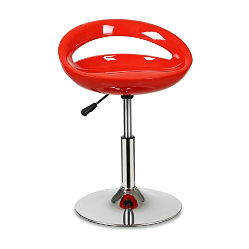 Hocker auf Rollen Barhocker 360 Grad drehbar höhenverstellbar Barhocker mit Rückenlehne Moderner Tresenhocker Barstühle für Küchentheke Kneipe Frühstücksbar und Heimbarhocker 39-55cm/60-80cm Hallo von FRTBVNHC