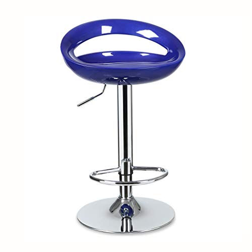 Hocker auf Rollen Barhocker 360 Grad drehbar höhenverstellbar Barhocker mit Rückenlehne Moderner Tresenhocker Barstühle für Küchentheke Kneipe Frühstücksbar und Heimbarhocker 39-55cm/60-80cm Hallo von FRTBVNHC