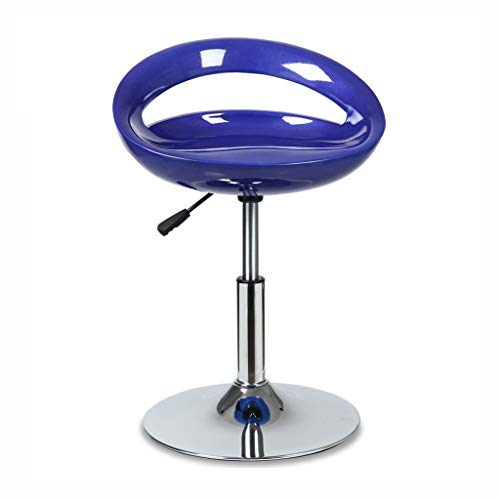 Hocker auf Rollen Barhocker 360 Grad drehbar höhenverstellbar Barhocker mit Rückenlehne Moderner Tresenhocker Barstühle für Küchentheke Kneipe Frühstücksbar und Heimbarhocker 39-55cm/60-80cm Hallo von FRTBVNHC