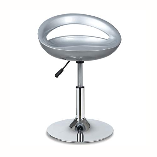 Hocker auf Rollen Barhocker 360 Grad drehbar höhenverstellbar Barhocker mit Rückenlehne Moderner Tresenhocker Barstühle für Küchentheke Kneipe Frühstücksbar und Heimbarhocker 39-55cm/60-80cm Hallo von FRTBVNHC