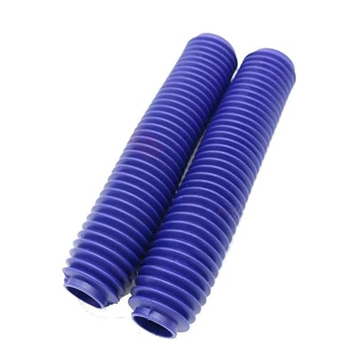 FRTRGVUVXP Für XR250 KLX250 DRZ250 TTR250 KDX200/250 Modifizierte Staubschutzkappe Für Vorderrad-Stoßdämpfer, Gabelfederung (Blue) von FRTRGVUVXP