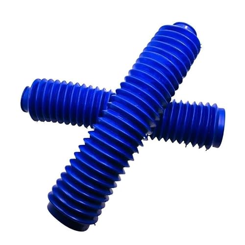 FRTRGVUVXP Gummi-Gabelmanschetten Für Die Vorderachse des Motorrads Für CR125 CR150 CR250 CR500 CRF230 CRF250R CRF250X CRF450R CRF450X (Blue) von FRTRGVUVXP