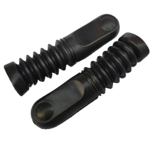 FRTRGVUVXP Gummi-Gummiabdeckungen Für Die Vorderradgabel (ca. 150 Mm) Für Y&amaha Jog 50 3KJ 2 Stück, 50-CCM-Roller, Stoßdämpfer, Staubschutzmanschetten von FRTRGVUVXP