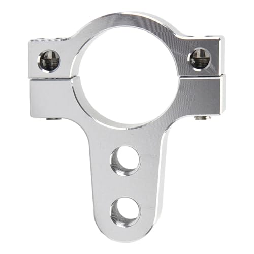 FRTRGVUVXP Lenkungsdämpferhalterung Für Motorräder, Montageschelle Für Dämpfergabeln Mit 26 Mm Und 27 Mm Durchmesser, Zubehör Für Motorradteile von FRTRGVUVXP