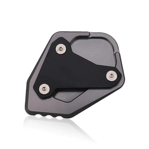 FRTRGVUVXP Motorrad CNC Kickstand Fuß Seitenständer Erweiterung Pad Unterstützung Vergrößerung Platte Für Rebel CMX1100 2020 2021 2022(Titanium) von FRTRGVUVXP