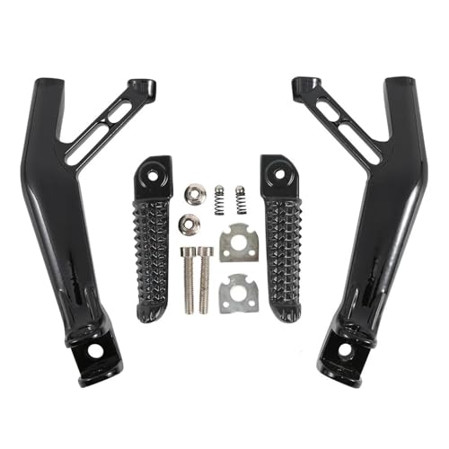 FRTRGVUVXP Motorrad Soziusfußrastenhalterung Hinten Für Y&amaha YZF R1 R1S R1 R1M 2015-2024/YZF R7 2022-2024/YZF R6 2017-2025(Black) von FRTRGVUVXP