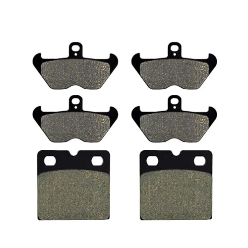FRTRGVUVXP Motorrad Vorne Und Hinten Basierend Bremsbeläge Für B&MW K1100LT KL1100LT K1100RS K1200RS R1100RS FA407 FA18 K100RS K1 Motorrad-Bremsbeläge(Front and Rear) von FRTRGVUVXP