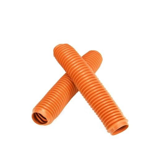 FRTRGVUVXP Universelle Gabel-Gamaschen Für Suzuki Touring Chopper (Orange) von FRTRGVUVXP