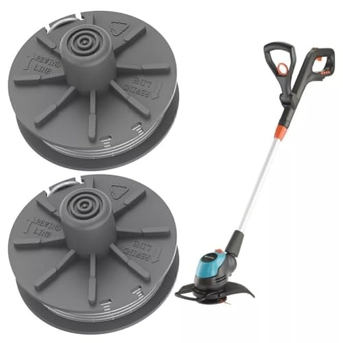 FRTmvg Rasentrimmer-Ersatzfadenspule für Easy Cut400 5307-20 5344 Trimmer Gardena, einfache Installation, 2 Stück FRTmvg Rasentrimmer-Ersatzfadenspule für Easy Cut400 5307-20 5344 Trimmer Gardena, einfache Installation, 2 Stück von FRTmvg