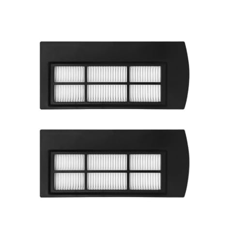 Für EUFY X9 Pro / X9 Serie Roboter-Staubsauger-Zubehör-Set – Ersatzteil-Set mit Hauptbürste, Seitenbürsten, HEPA-Filter, Wischpads – für eufy X9 Pro Ersatzteile (2 x HEPA-Filter) von FRTmvg