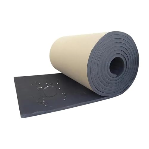 Dämmschaummatte 1 Rolle 50 * 200 Cm Auto-Schallschutz-Dämpfung Auto-LKW-Lärmschutz-Schalldämmung Baumwolle Wärme Geschlossenzelliger Schallschutzschaum(20mmx50cmx100cm) von FRVVPL