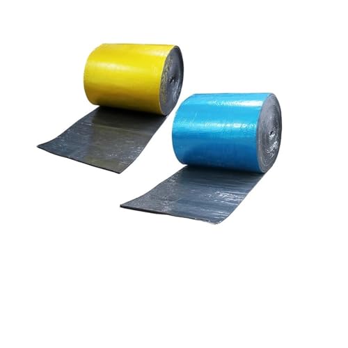 Dämmschaummatte 1 STÜCKE 200 Cm X 50 Cm X 5 Mm Auto-LKW-Firewall-Wärmeschalldämmungsmatte Schalldämmung Wärmeschallschutz-Pads(Yellow 5mm) von FRVVPL