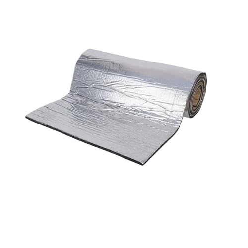 Dämmschaummatte 2000*500mm 250*400mm 5/10mm Auto Sound Matte Proofing Deadener Wärme Noise Isolierung Trittschalldämmung Matte Haube Geschlossenzelligen Zubehör(500mmx2000mmx5mm) von FRVVPL