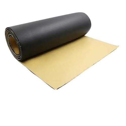 Dämmschaummatte 5mm Dicke Baumwolle Blends Auto Schalldichte Isolierung Schaum Sound Absorption Haube Dach Kotflügel Deadener Matte(5mmx152cmx100cm) von FRVVPL