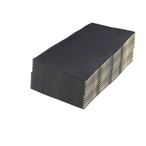 Dämmschaummatte 9/18/27X 30*50cm 3/8/10mm Auto Sound Wärme Isolierung Baumwolle Matten Motor Motorhaube Trittschalldämmung Firewall Lärm Proofing Deadener Pads(9 30x50x0.3cm) von FRVVPL