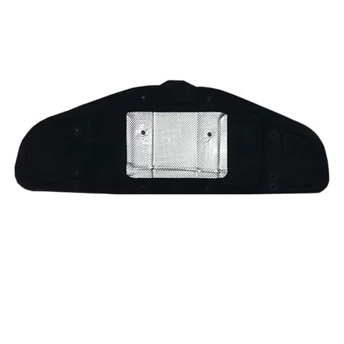 Dämmschaummatte Auto Motor Sound & Wärme Isolierung Baumwolle Für Toyota Für Vios 2014-2018 Aluminium Folie Front Haube Motor Sound Isolierung Pad von FRVVPL