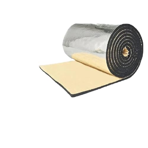 Dämmschaummatte Auto-Schalldämpfer Trittschalldämmmatte Lärm- Und Hitzeschutzisolierung Geschlossenzelliger Schaumstoff Vibrationsdämpfungsmaterial Für Autos(400x250x10mm) von FRVVPL