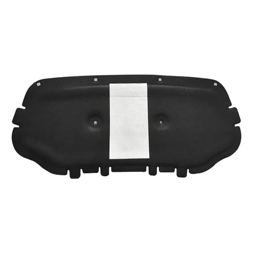 Dämmschaummatte Frontmotor Schallschutz Baumwolle Vollaluminiumfolie Motor Schallschutzmatte Matte Für VW Für JETTA VS5 2019(Schwarz) von FRVVPL