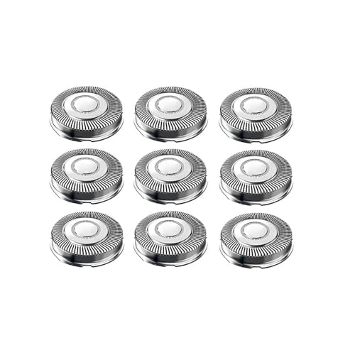 SH71 Ersatzklingenköpfe, Kompatibel Mit Philips, Shaver Series 7000 Und 5000 S7782, S7788(9pc SH71) von FRWVTOKFQ
